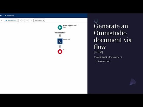 Generate an OmniStudio document via flow [EP-48]