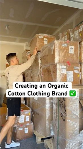 Creating an Organic Cotton Clothing Brand ✅