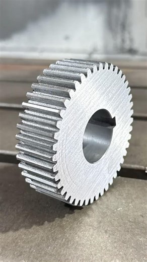 Making a Gear Wheel #shorts #mechanical #engineering