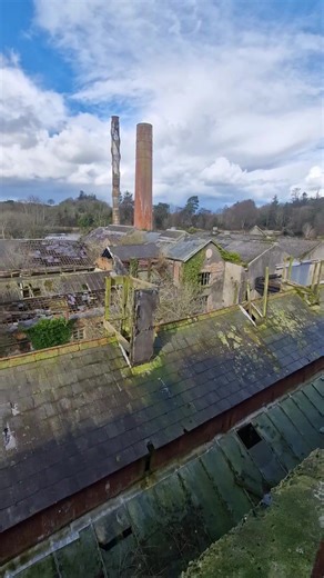 Exploring the Abandoned Linen Mill in Northern Ireland