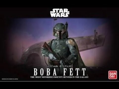 STAR WARS 1/12scale Plastic Model Kit BOBA FETT #プラモデル #starwars #bandainamco