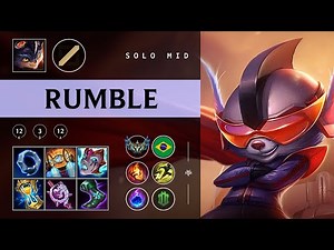 Rumble Mid vs Ahri - BR Challenger Patch 25.23