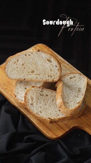 What's it like to use protein powder to make sourdough? #vegan #chefq #sourdough