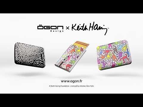 ÖGON x Keith Haring | Aluminium wallets