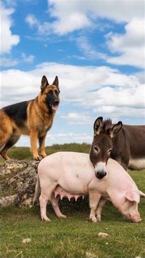 The Ultimate Wingman Fails Dog Stops Donkey's Move! 🤣