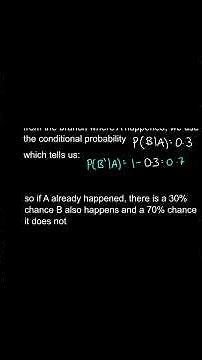 Tree Diagrams | Conditional Probability | Edexcel A-Level Statistics | Worked Example