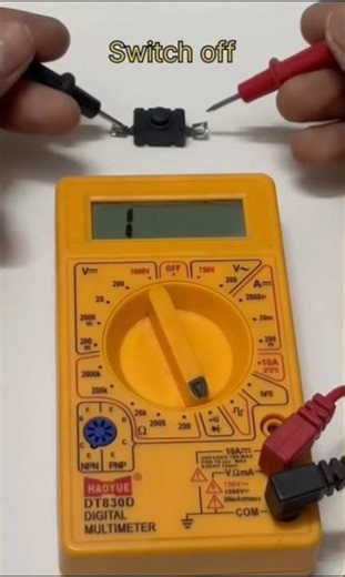 🚀Multimeter use for beginners | Diode check #learn #electronic #howto #multimeter #viral #shortviral