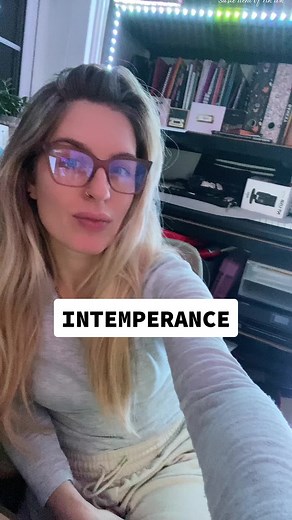 Understanding Intemperance: The Word of the Day