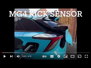 MG4 Electric Tail gate Kick sensor