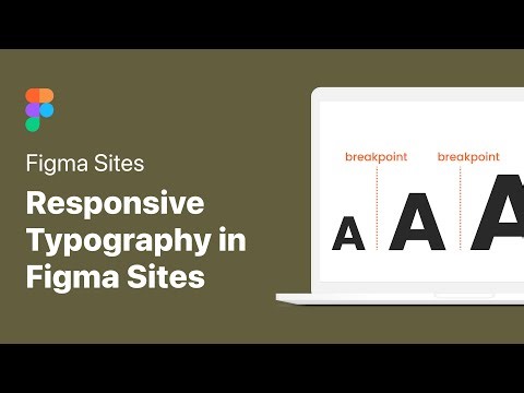 Responsive Typography in Figma Sites
