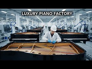 Inside the Factory Making $2 MILLION DOLLARS Steinway Grand Pianos