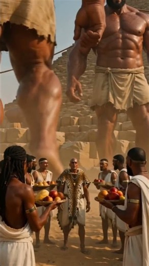 🏺 Did Giants Build the Egyptian Pyramids? The Truth Behind the Mystery