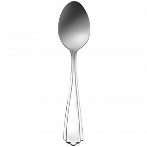Delco Graystoke by 1880 Hospitality B080STSF 6" 18/0 Stainless Steel Heavy Weight Teaspoon - 36/Case