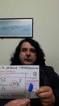 No Massless Energy! Arıdaşır's E=h.c/λ=mc² Equation. h=L=m.λ.c angular momentum of photon #physics