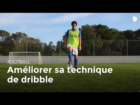 Training drill to improve your dribbling technique | Football