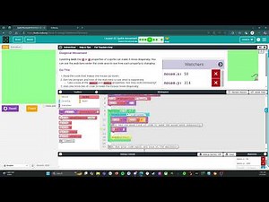 Code.org - CS Discoveries - Unit 3: Interactive Animations & Games: Lesson 13: Level 4