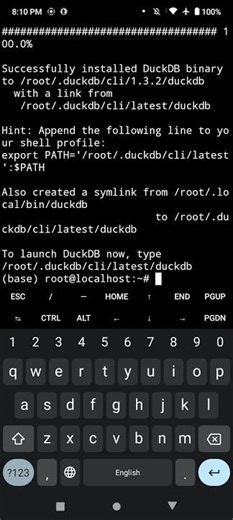 Install & Run DuckDB on Android Mobiles with Termux