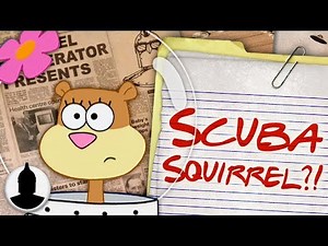 Why Sandy Cheeks is REALLY Underwater?! | Channel Frederator