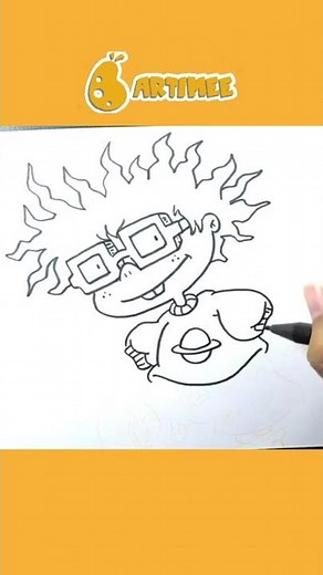 How to Draw Chucky Rugrats #Shorts