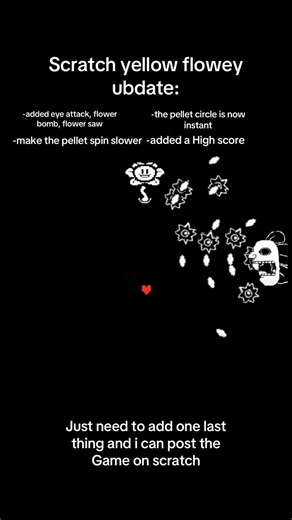 Undertale Yellow Flowey Update on Scratch