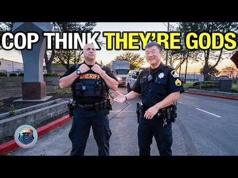 Shocking! Crazy Cop Gets Owned During CA Transparency 1st Amendment Audit | Corrupt Cops Caught