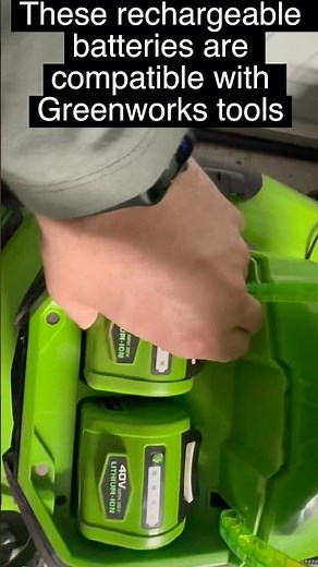 Affordable, more powerful replacement batteries for Greenworks tools #rechargeable #portabletools