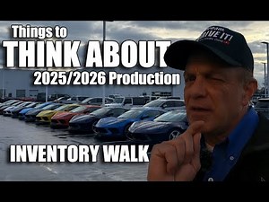 2025 CORVETTE PRODUCTION TALK AS WE DO C8 INVENTORY WALK DEC 2024