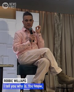 It's no secret that rock legend Robbie Williams loves Australia, and he reveals exactly why he can't stay away from the land down under. | 10 News