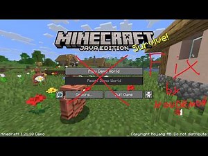 How to Unlock minecraft Java demo! (updated!!)