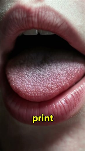 Your Tongue Is More Unique Than Your Fingerprint 😲