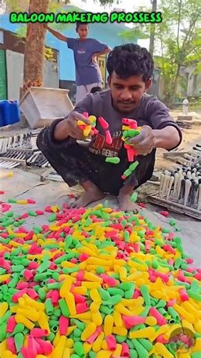 “How Balloons Are Made! 🎈 | Satisfying Process” #BalloonsMaking #SatisfyingProcess #Shorts