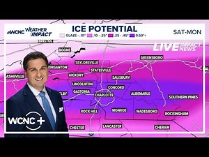 Charlotte, NC winter storm update: Heavy ice, sleet expected | Weather Impact Alert