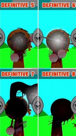 Incredibox Sprunki Definitive Phases 5-8 Of Oren #incredibox #sprunkimod #gaming #gameplay #shorts