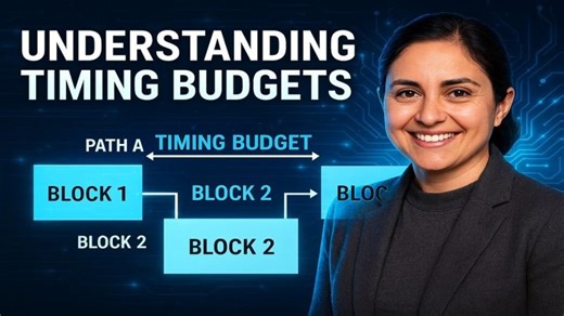 Beginners Guide to How Timing Budgets Improve Hierarchical STA Closure | Rene A. Spring