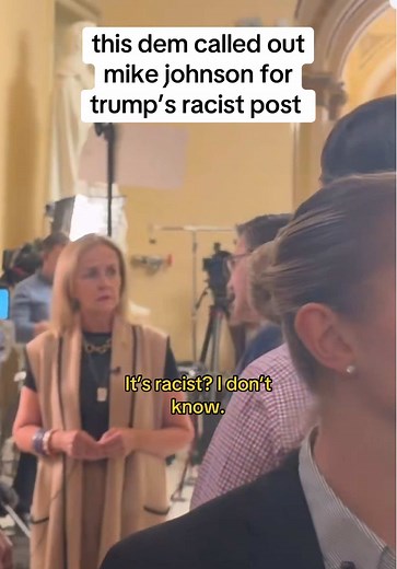 Rep Dean Confronts Speaker Johnson on Racism