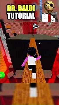 DOCTOR BALDI ON GAUNTLET BOSS #roblox #tutorial #baldisbasicsplus