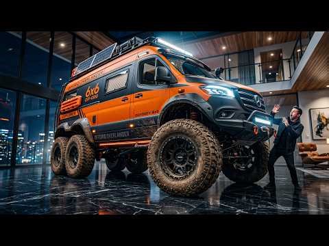 This 6x6 Luxury Camper Will Blow Your Mind 🤯 (2026 Toyota Sprinter)