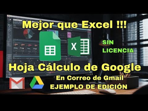 🚀 ¿Por qué las Hojas de Cálculo de Google es mejor que Excel? | Ejemplo de Edición | Sin licencias 💸