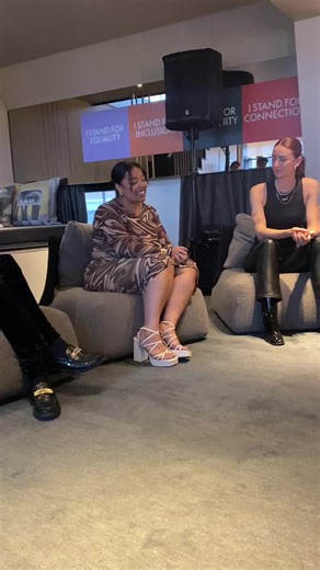 Take A Stance with @W Amsterdam @W Hotels 🏳️‍🌈 This panel explored the importance of fostering a sense of belonging and acceptance for all individuals while addressing the challenges and divisions within the LGBTQIA community. There is not enough representation nor awareness for intersectionality within queerness and how they shape our experiences differently within society. As a Mixed, Black, Bi/Pan, Enby, Plus-size Afab person with a Caribbean background these intersections contribute to my 