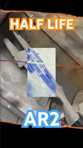 LIFE SIZED Half-Life AR2 #halflife3 #gaming #entropyzero2 #halflife #3dprinting