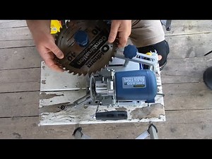 Harbor Freight Circular Saw Sharpener. EXCELLENT