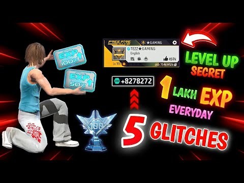 How To Increase Your Free Fire I'D Level Very FAST 🤯🔥 | New Secret TRICK & GLITCH REVELED ? 10x Lvl📈