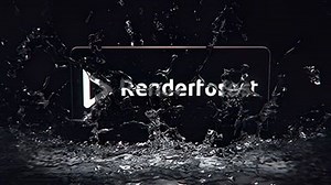 Slow-Motion Splash Logo (7 Second Version) | Renderforest