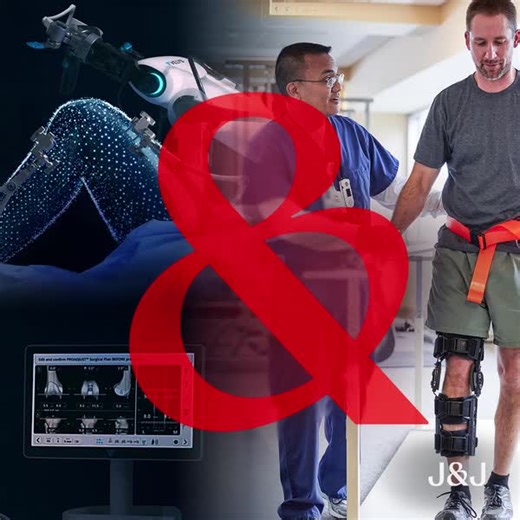 See how our innovation in robotic-assisted surgeries, like total knee replacements, can provide precision and accuracy during surgical procedures: https://social.jnj.com/3NKIQEL | Johnson & Johnson