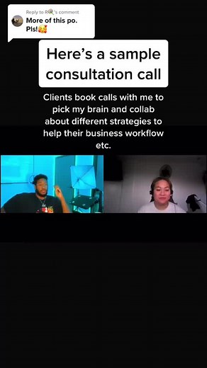 @BloggyMary on IG, YT & FB Repost: Sample Strategy Consultation Call with one of our High Ticket client at our VA Agency 🎥