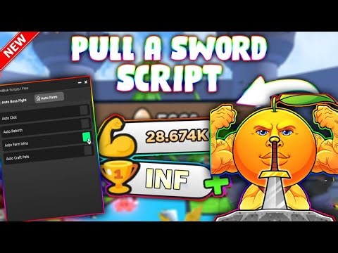 *NEW* Pull a Sword Script (PASTEBIN 2025) (INF POWER, AUTO CLICK , WIN ANY BOSS, AUTOFARM)