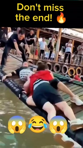 ​"Wait for the fall! 🫣 Crazy Wipeout Challenge!" #wipeout #shorts #entertainment