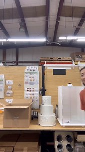 The CakeSafe is magic ✨✨ Not only does the CakeSafe cake carrier make your cake feel lighter and easier to carry, it will keep a refrigerated cake cool for hours and protect it from bumps and tipping. Made in Rhode Island 🥰 with love. #cakebox #cakes #wedding #cakedesign #baker | CakeSafe