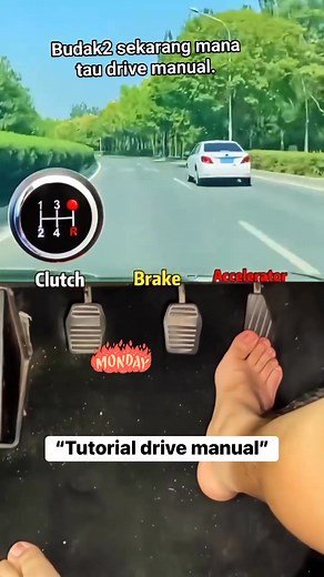 33K reactions · 4.7K shares | Lama sudah tidak drive kereta manual. Dulu saya pro drive manual ni sebab pernah ada kereta kancil manual. Sekarang semua kereta yang ada sudah auto. Masih pandai ka tidak kah kaki ini kontrol kelas. lagi2 umur sudah warga emas , jangan jer tengah jalan kaki krem pijak kelas. Kelas dengan break kena pijak serentak kalau mau berhenti. Nak tukar gear kena pijak Kelas sampai habis. Jalam jem kaki pun krem #manualcar #carlearning | Ashvinellyn May | Facebook