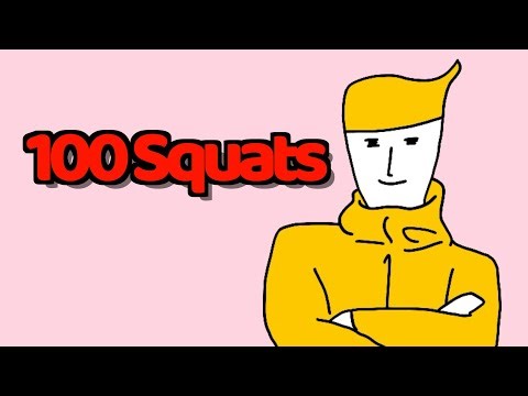 100 Squats Challenge